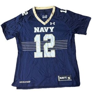 Under Armour Woman’s Navy Midshipman Jersey Size Large